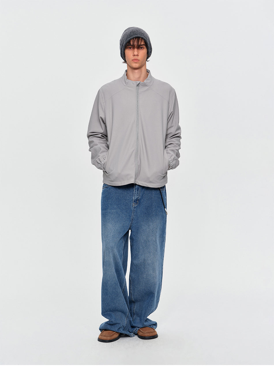 MADWITCH CLEAN-FIT BREATHABLE STAND-COLLAR JACKET #N2133