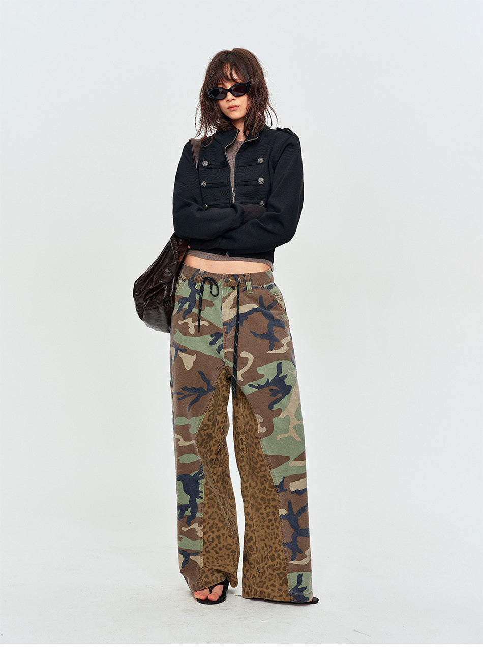 MADWITCH MILITARY NAPOLEON ZIP CARDIGAN #L2026550
