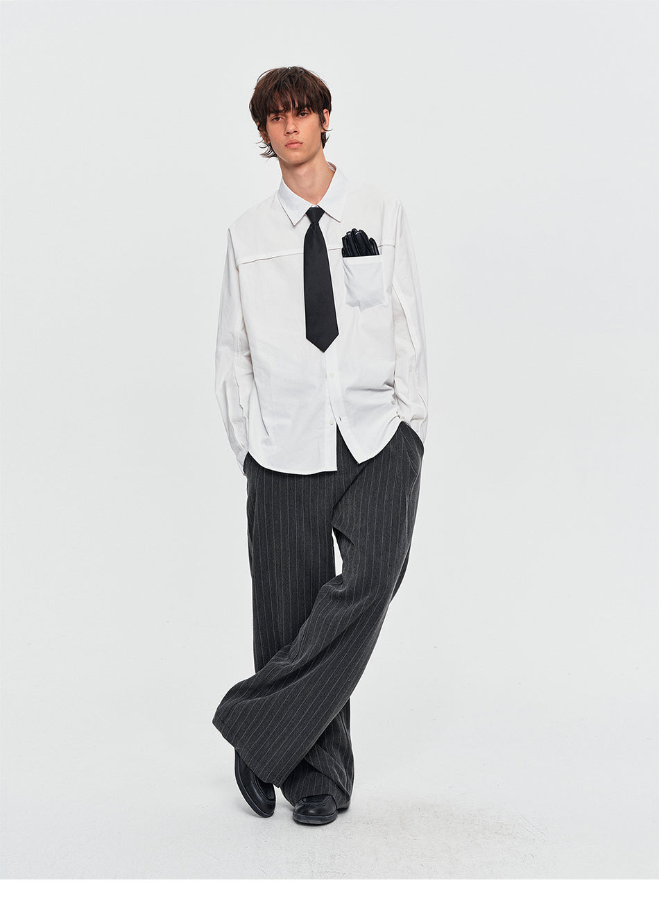 MADWITCH DECONSTRUCTED LOOSE SHIRT #RC151