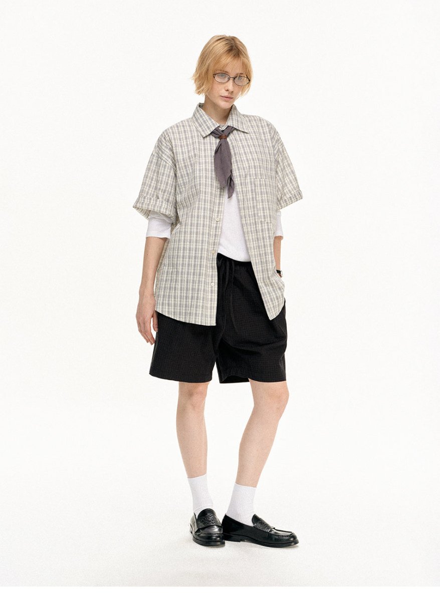 MADWITCH HERITAGE PLAID SHORTS D068 - MadWitch Store