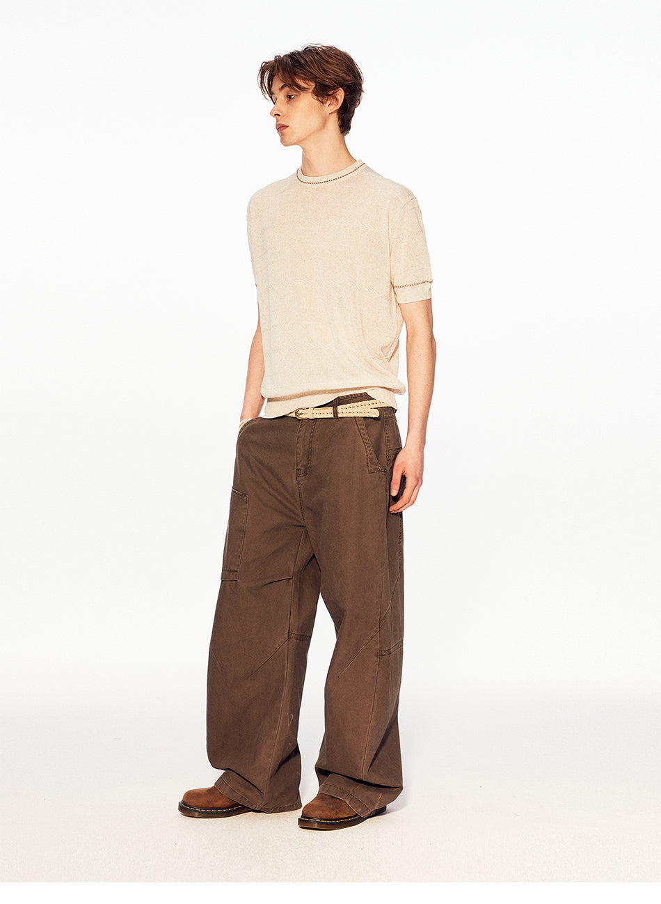 MADWITCH HERITAGE LINEN BLEND TEE #27495