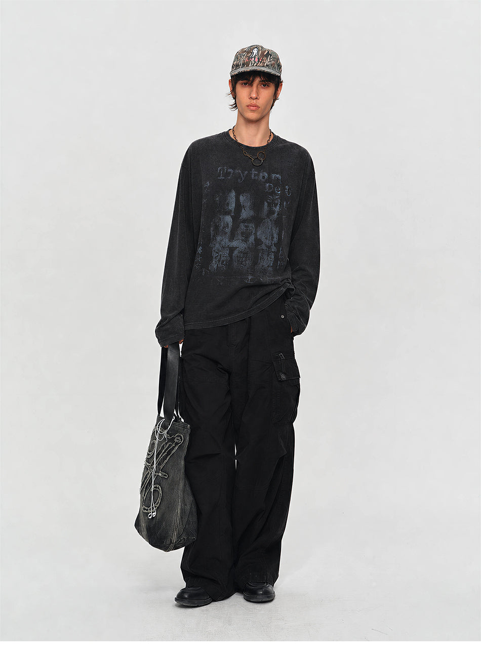 MADWITCH VINTAGE PORTRAIT GRAPHIC TEE #27553