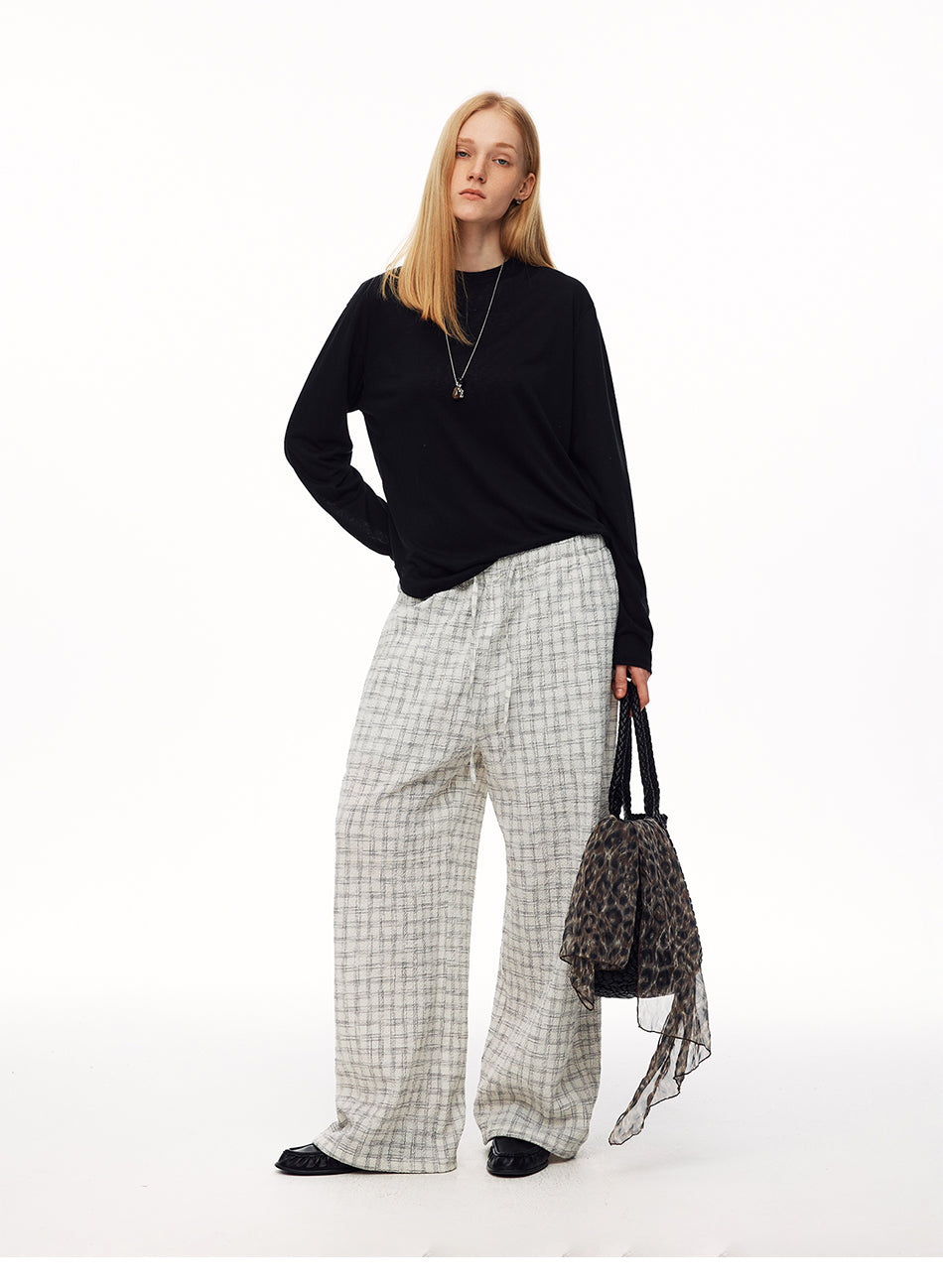 MADWITCH SHEER LYOCELL LONG-SLEEVE T-SHIRT #TC159