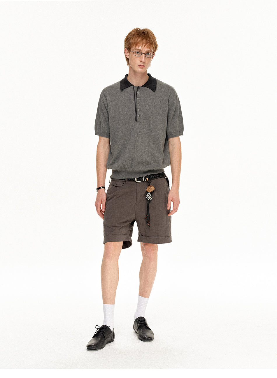 MADWITCH PREMIUM POLO KNIT TEE #991338