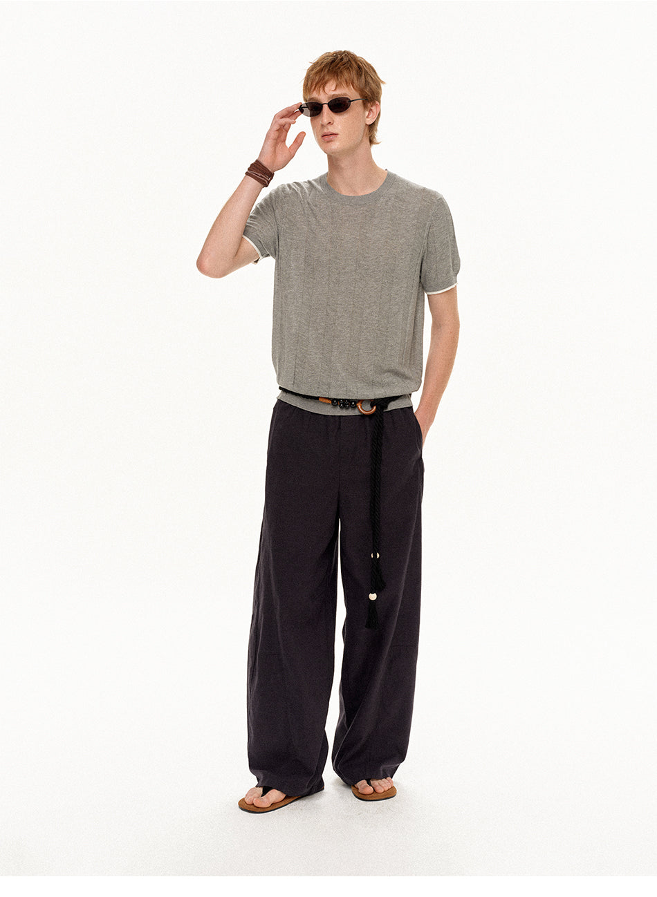 MADWITCH HERITAGE LINEN BLEND TEE #11896