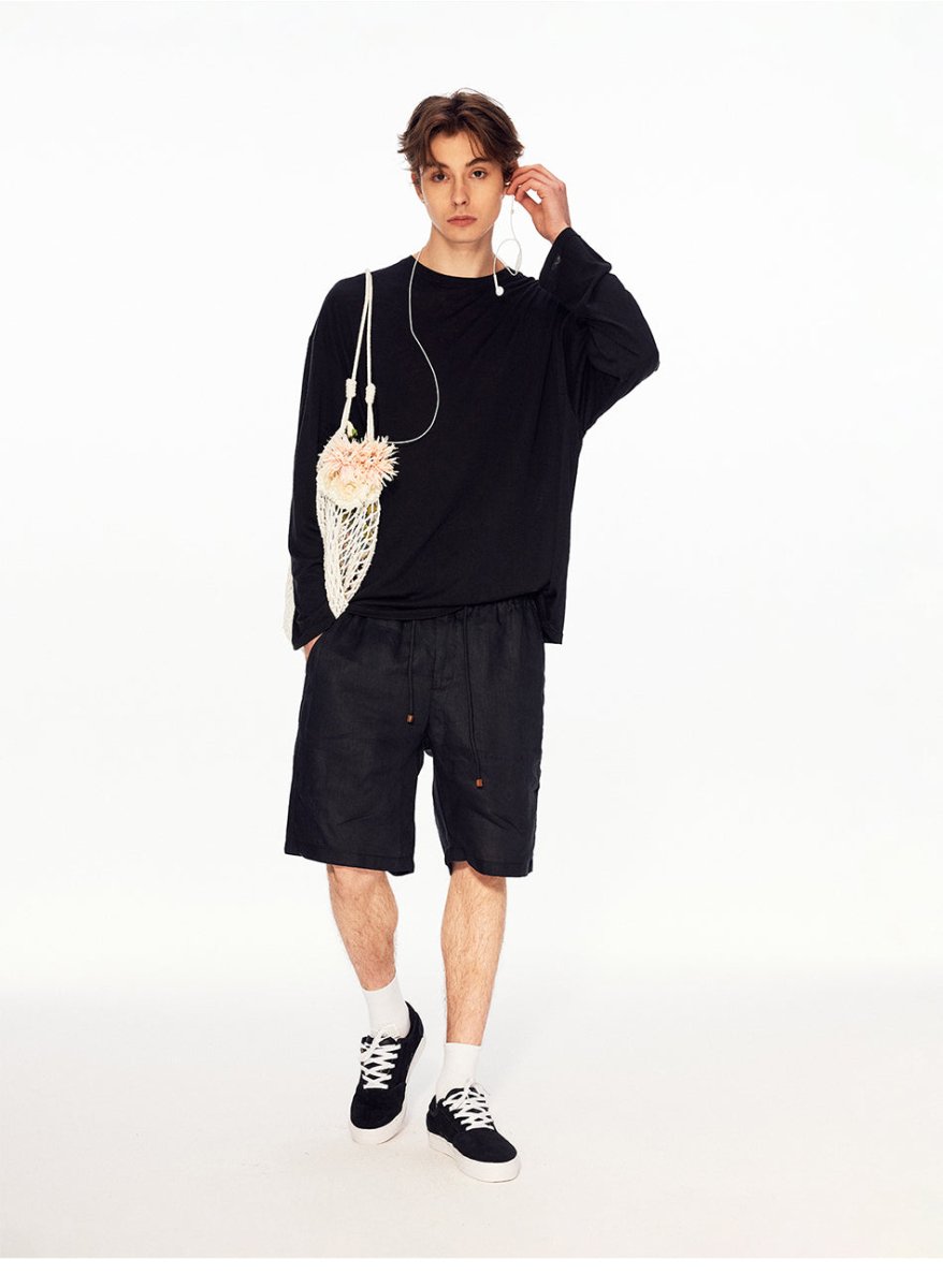 MADWITCH VINTAGE TENCEL SHEER TEE AW26092 - MadWitch Store