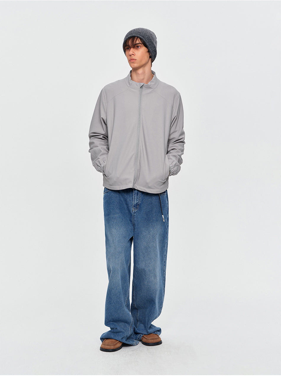 MADWITCH CLEAN-FIT BREATHABLE STAND-COLLAR JACKET #N2133