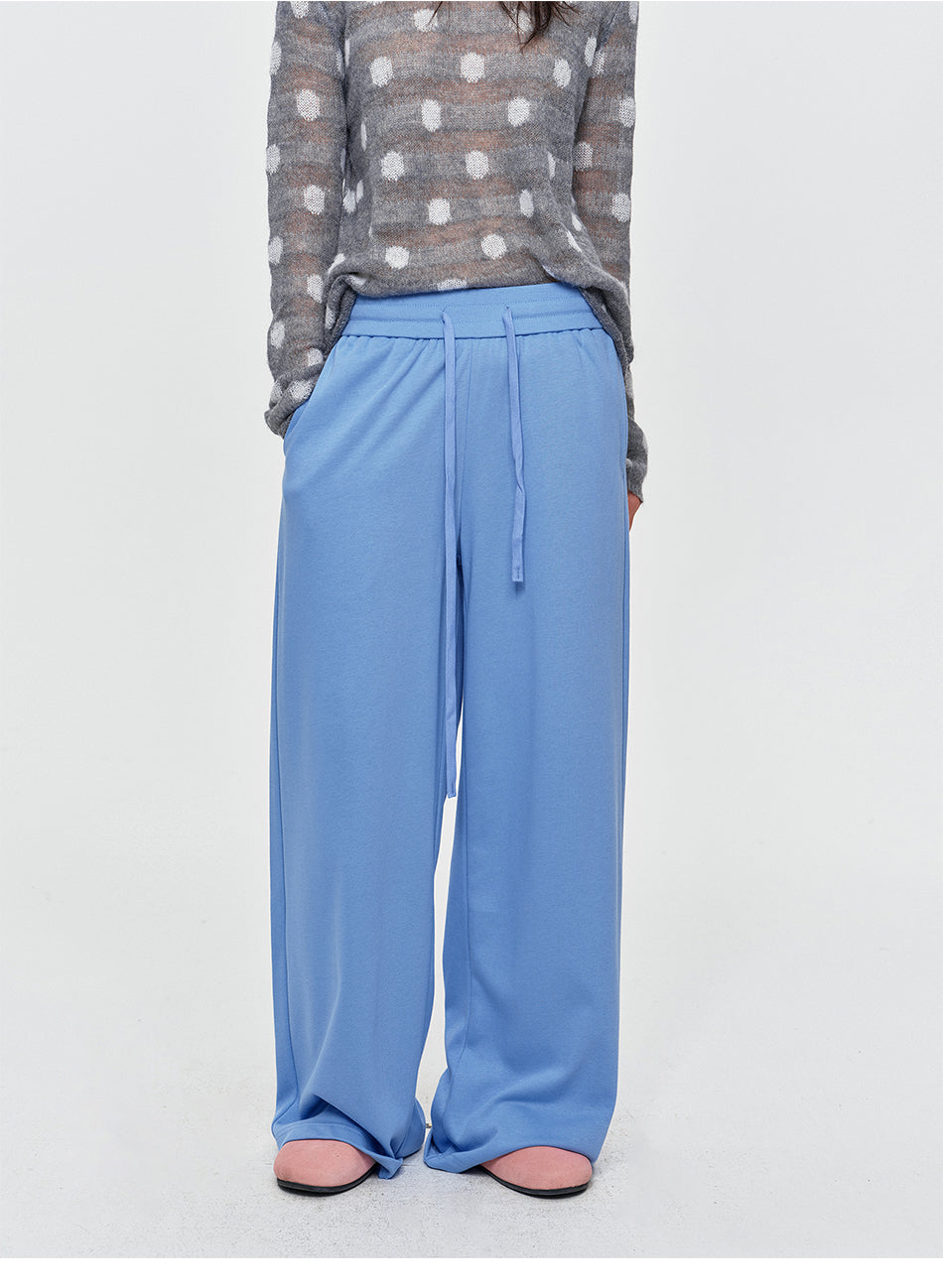 MADWITCH SOLID WIDE-LEG SWEATPANTS #CK61100