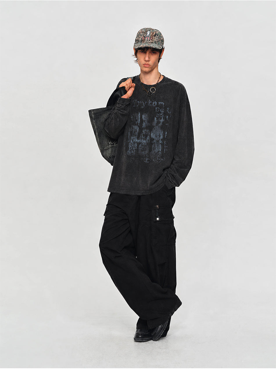 MADWITCH VINTAGE PORTRAIT GRAPHIC TEE #27553