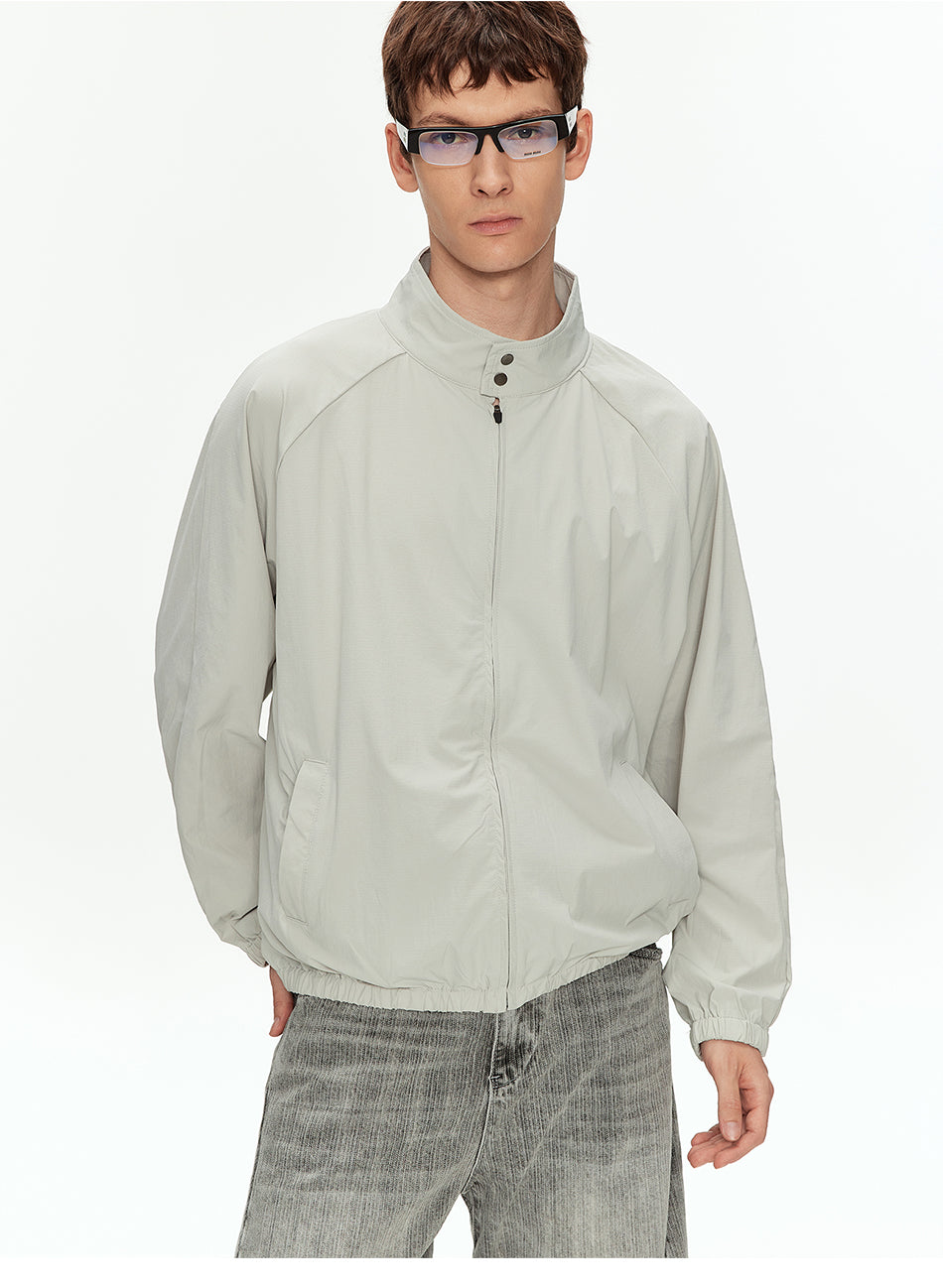 MADWITCH STAND COLLAR RAGLAN JACKET #C2642C26