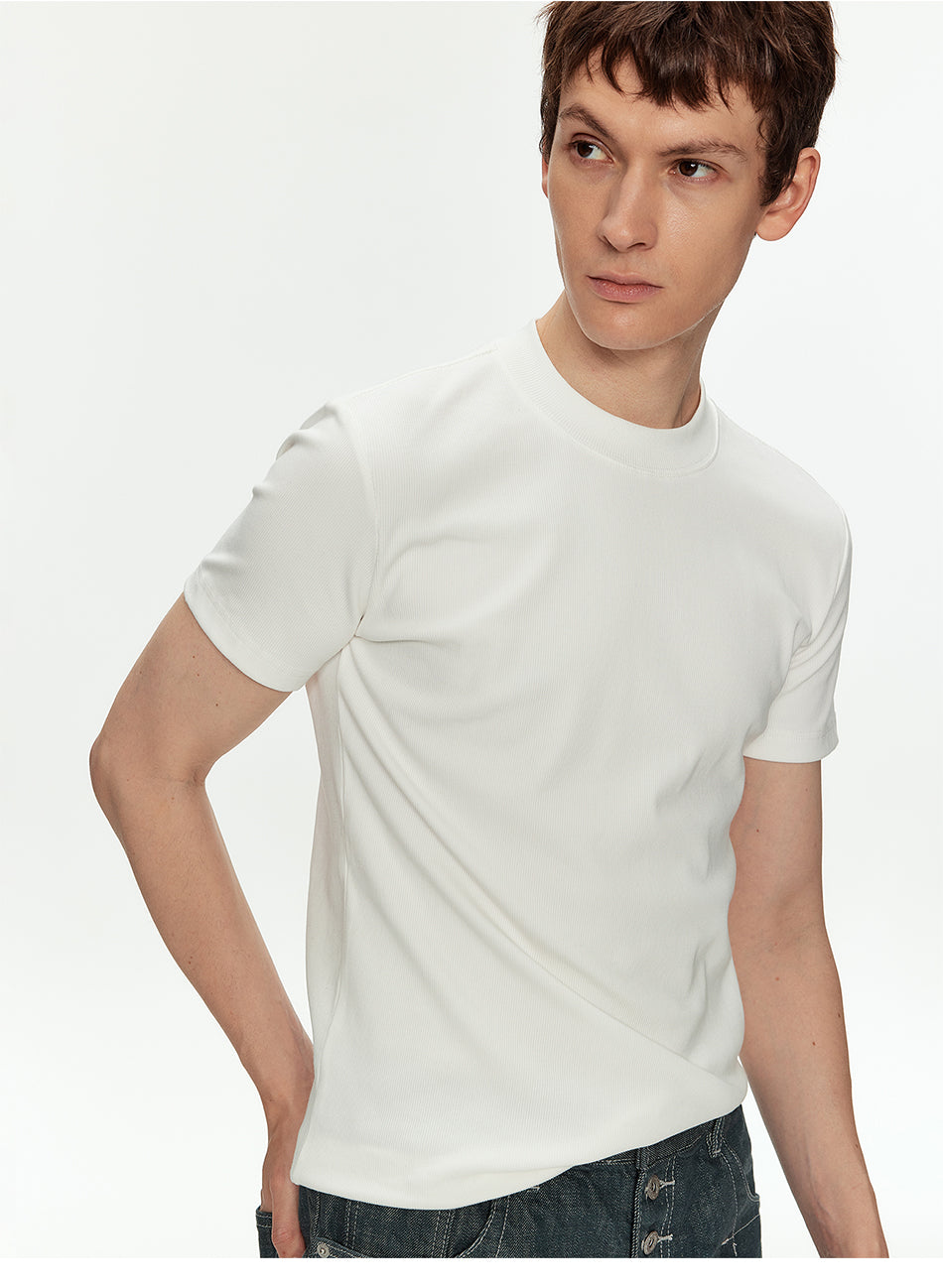 MADWITCH BASIC CREW NECK TEE #AW26088