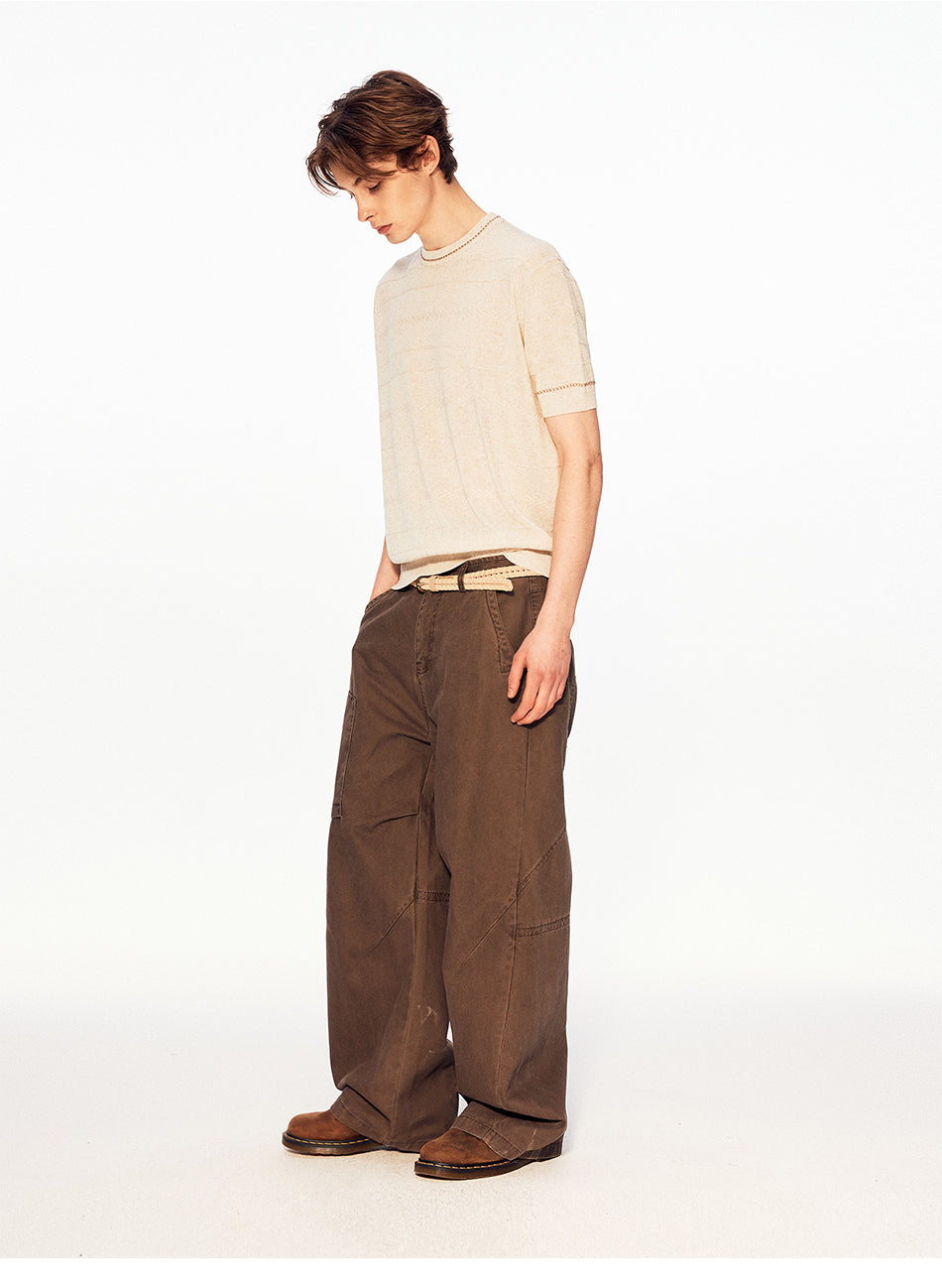MADWITCH HERITAGE LINEN BLEND TEE #27495