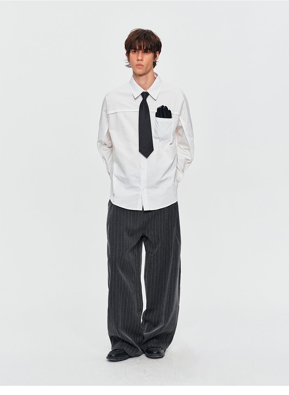 MADWITCH DECONSTRUCTED LOOSE SHIRT #RC151
