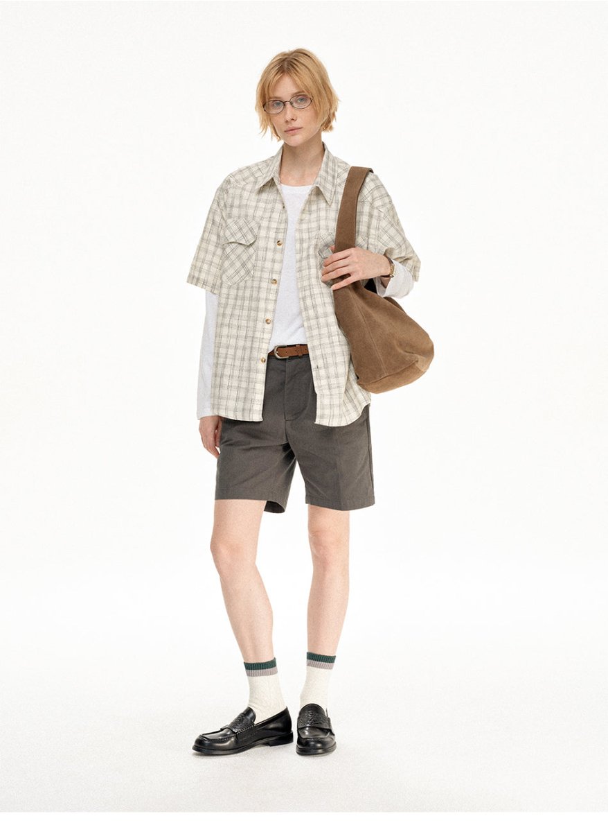 MADWITCH VINTAGE RELAXED SHORTS D065 - MadWitch Store