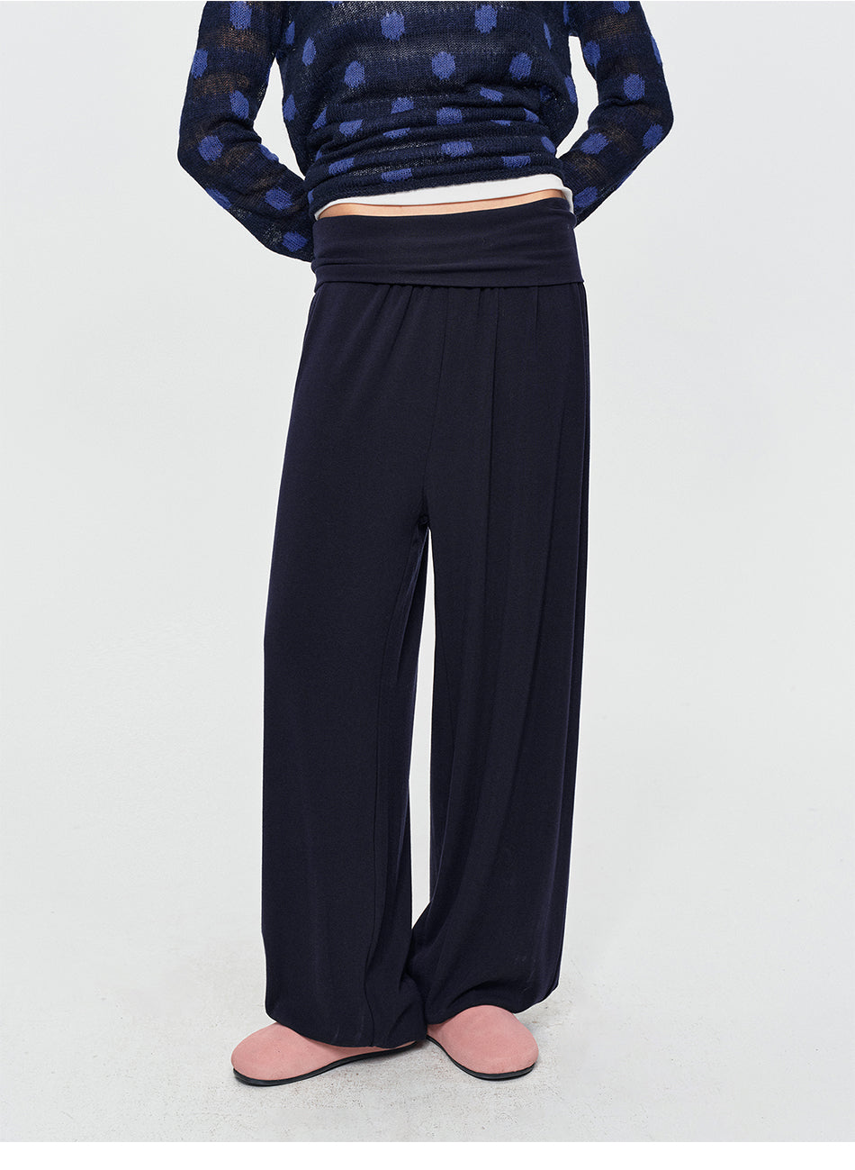 MADWITCH FOLD-OVER HAREM PANTS #C2026353