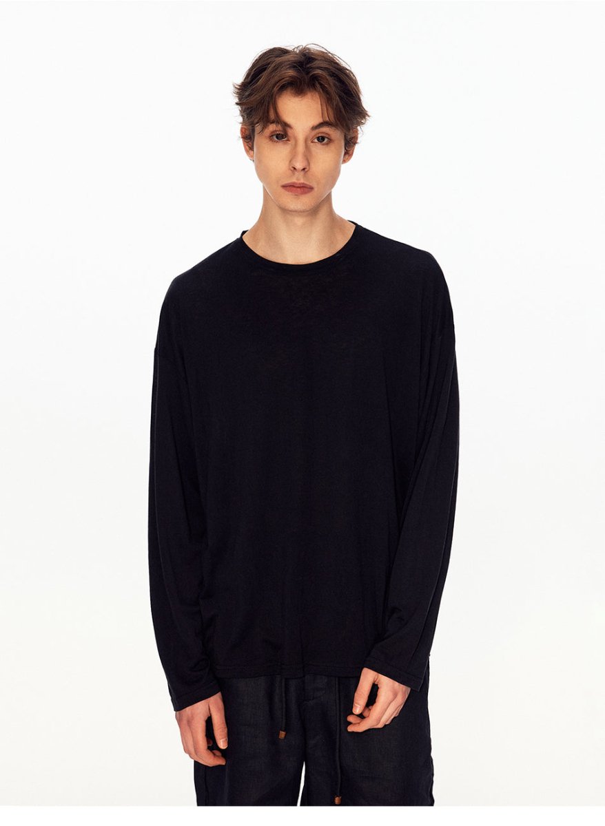 MADWITCH VINTAGE TENCEL SHEER TEE AW26092 - MadWitch Store