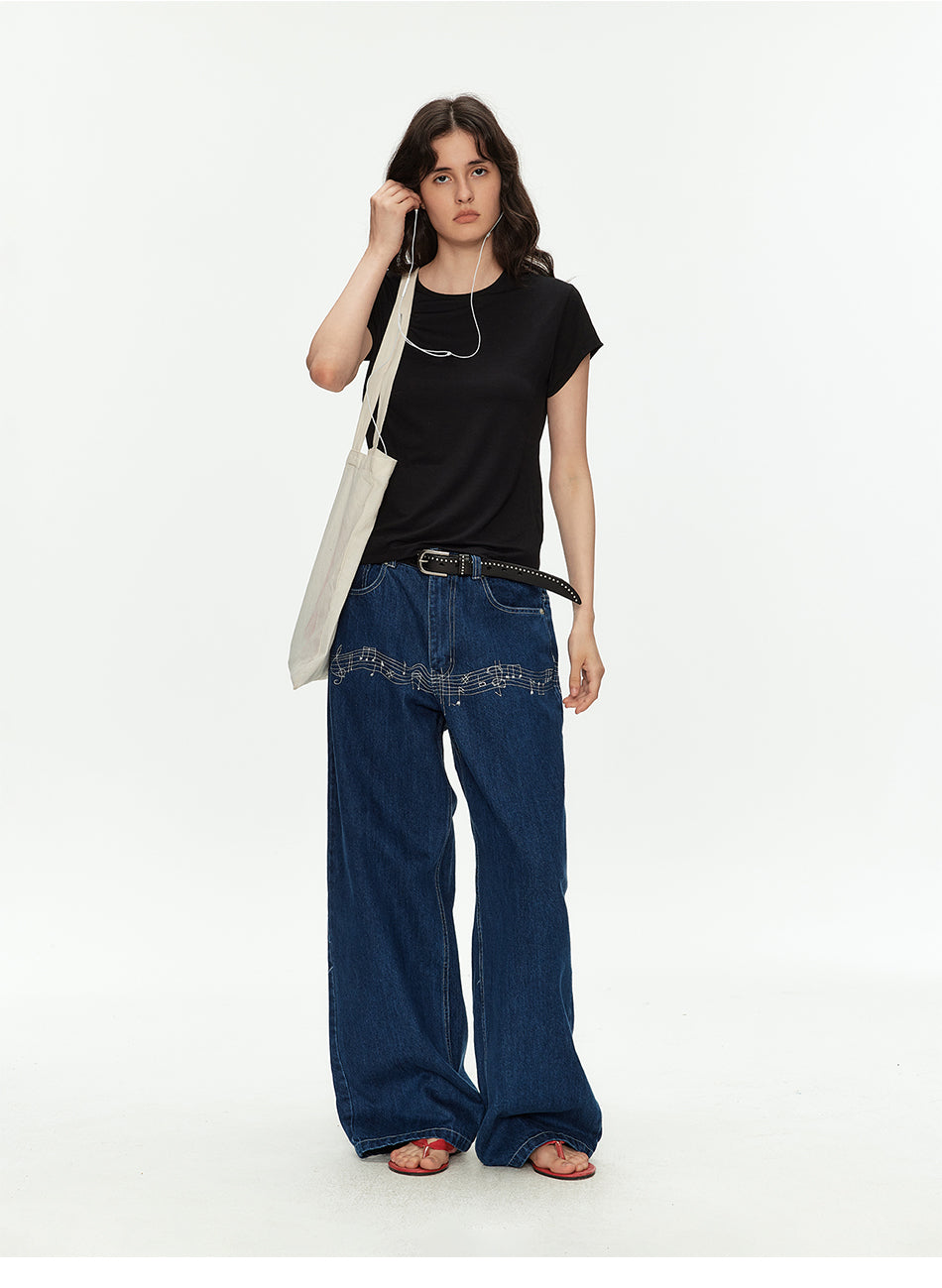 MADWITCH TENCEL COOL SHORT TEE #TC122N