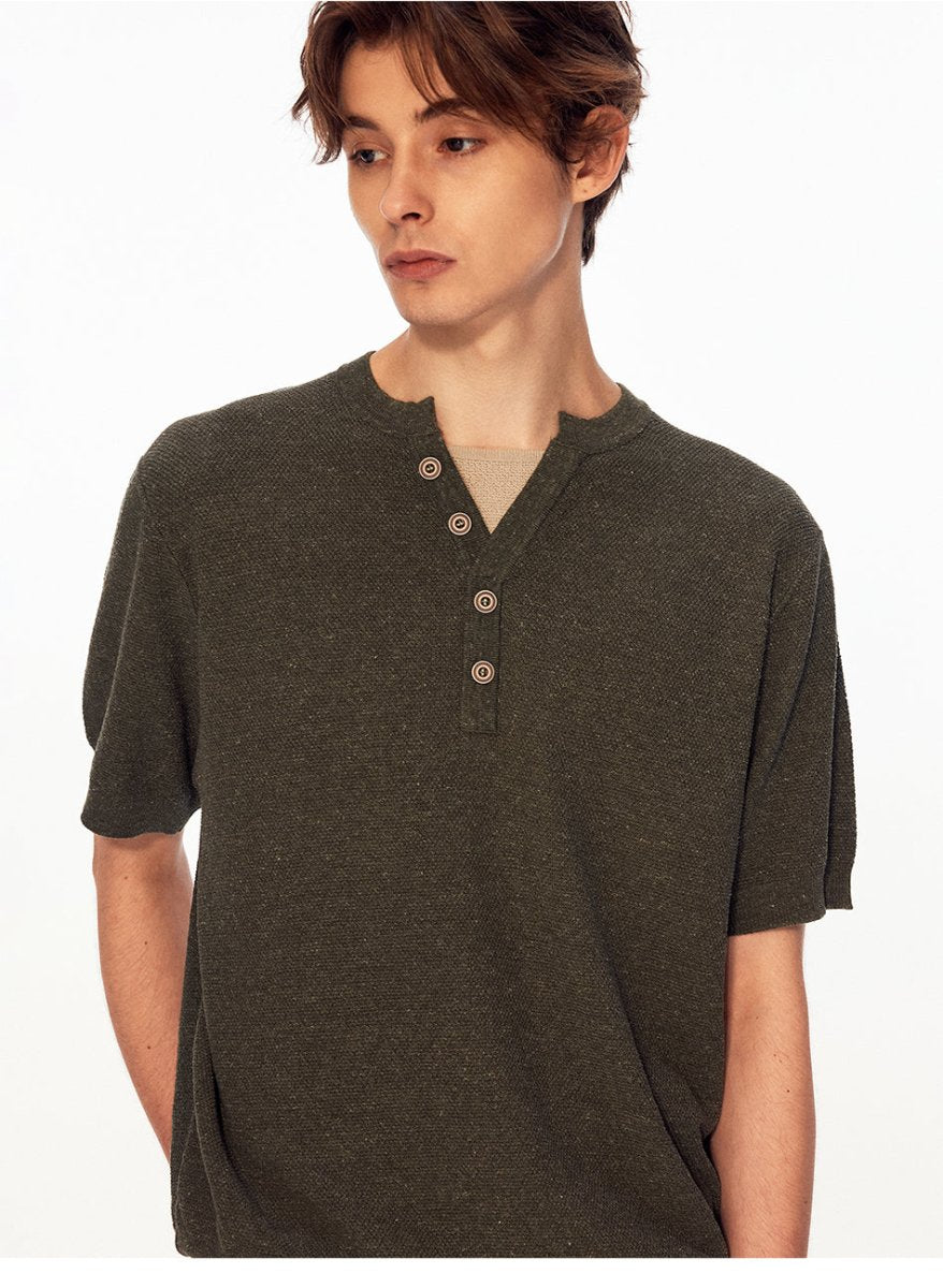MADWITCH HERITAGE FAUX LAYER KNIT TEE 68635 - MadWitch Store