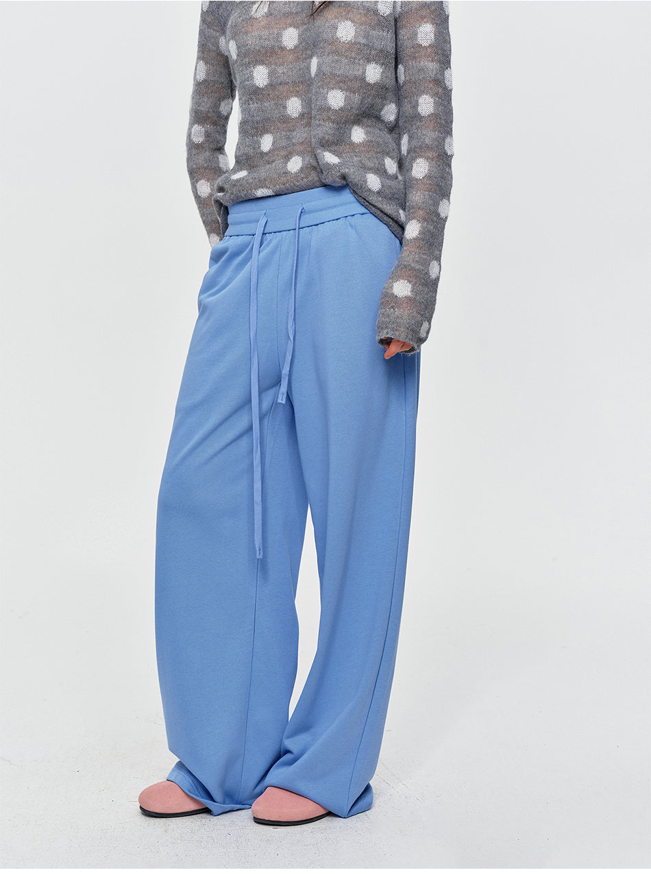MADWITCH SOLID WIDE-LEG SWEATPANTS #CK61100