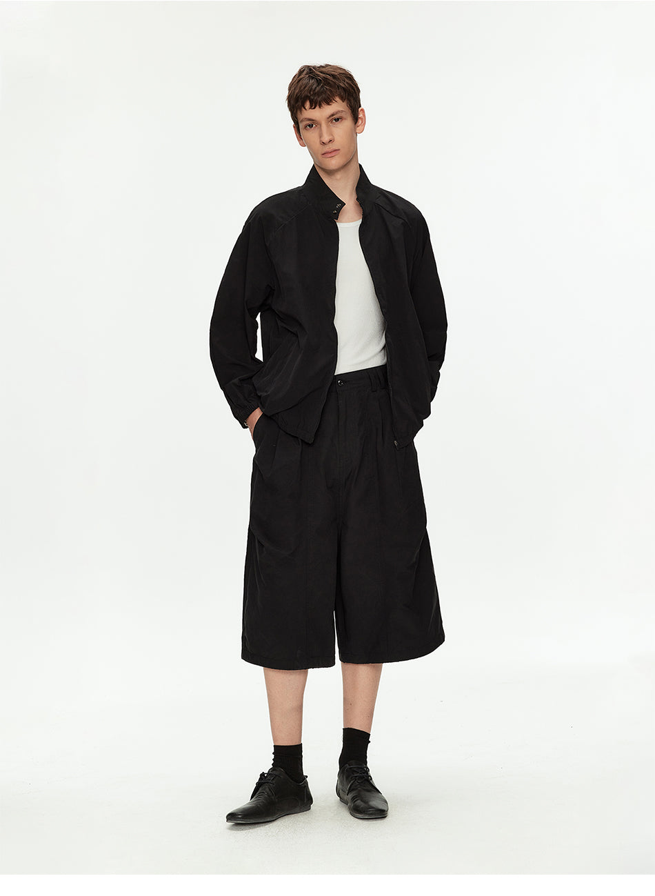 MADWITCH STAND COLLAR RAGLAN JACKET #C2642C26