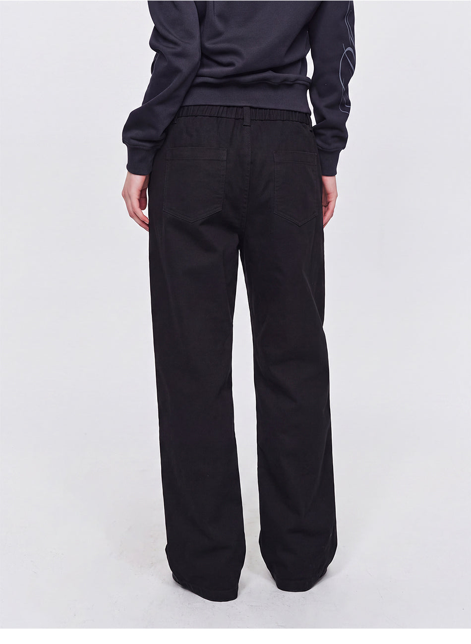 MADWITCH RIVET COURT WIDE-LEG TROUSERS #6844
