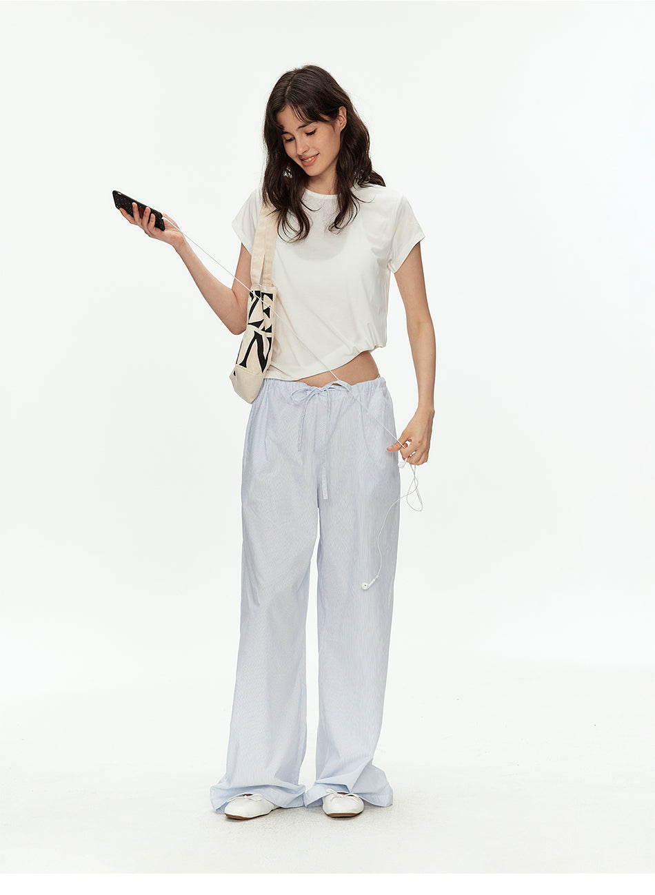MADWITCH STRIPED LIGHTWEIGHT PANTS #CK61013