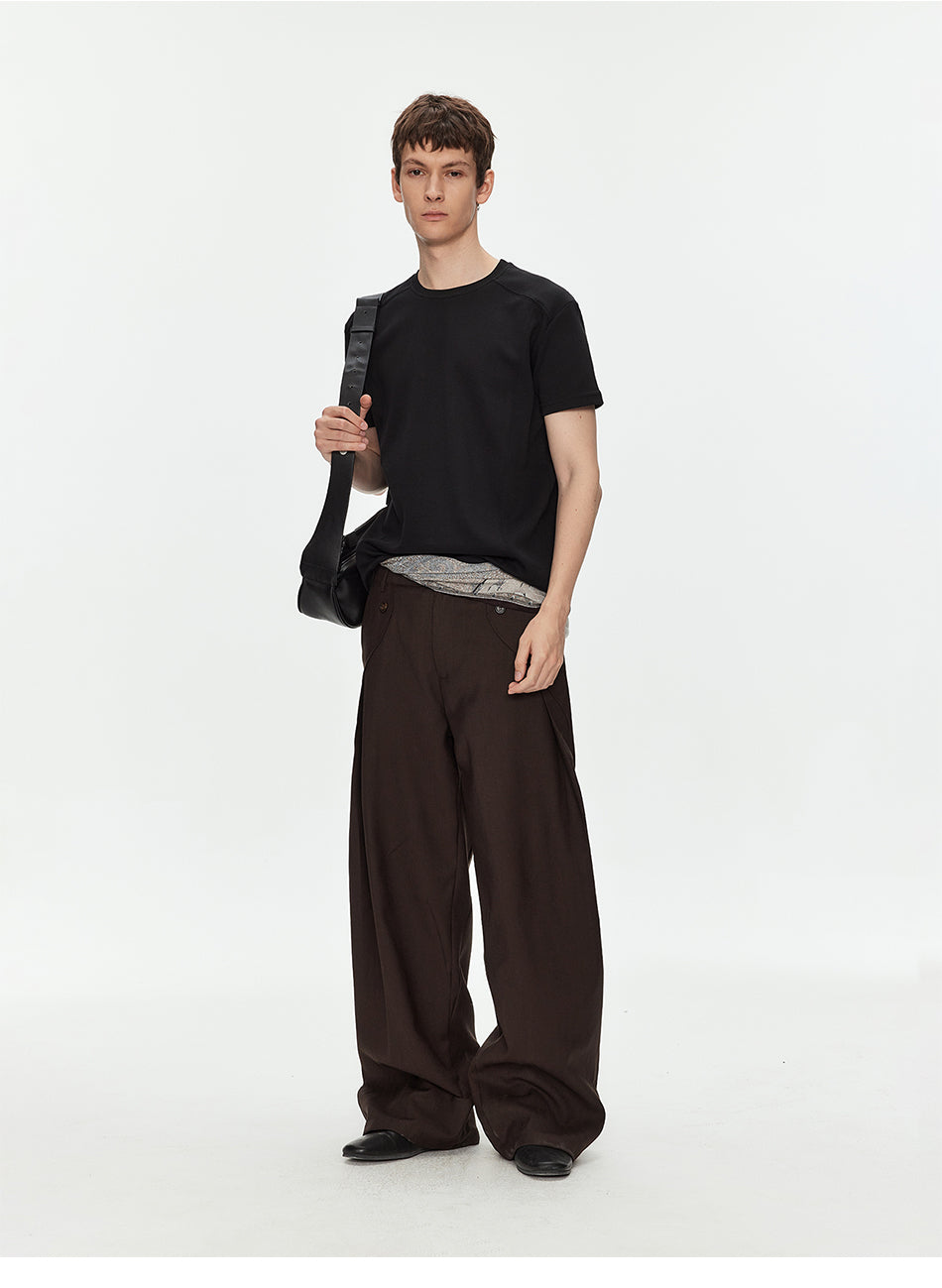 MADWITCH BASIC PANEL TEE #AW26048
