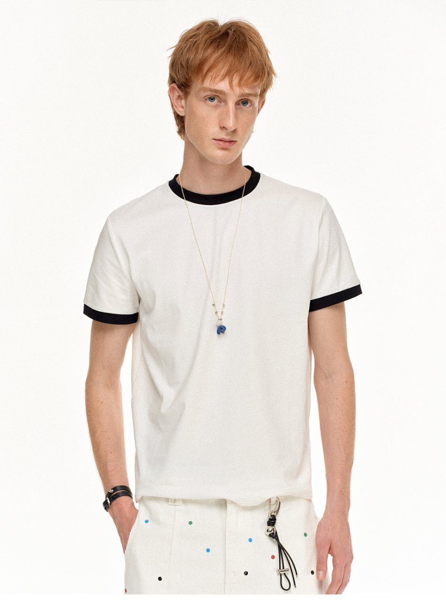 MADWITCH VINTAGE PIPING RELAXED TEE RT64 - MadWitch Store