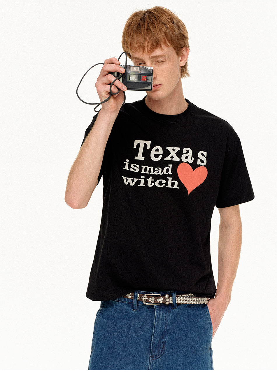 MADWITCH VINTAGE CASUAL TEE #M2002