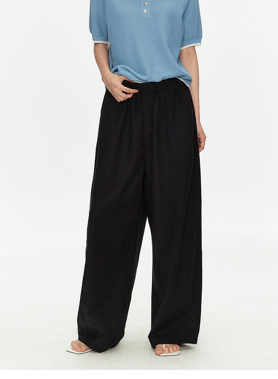 MADWITCH TENCEL DRAWSTRING PANTS #CK61037