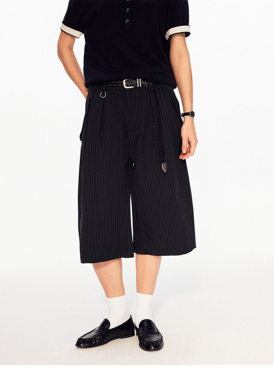 MADWITCH PLEATED WIDE CULOTTES CK270D - MadWitch Store