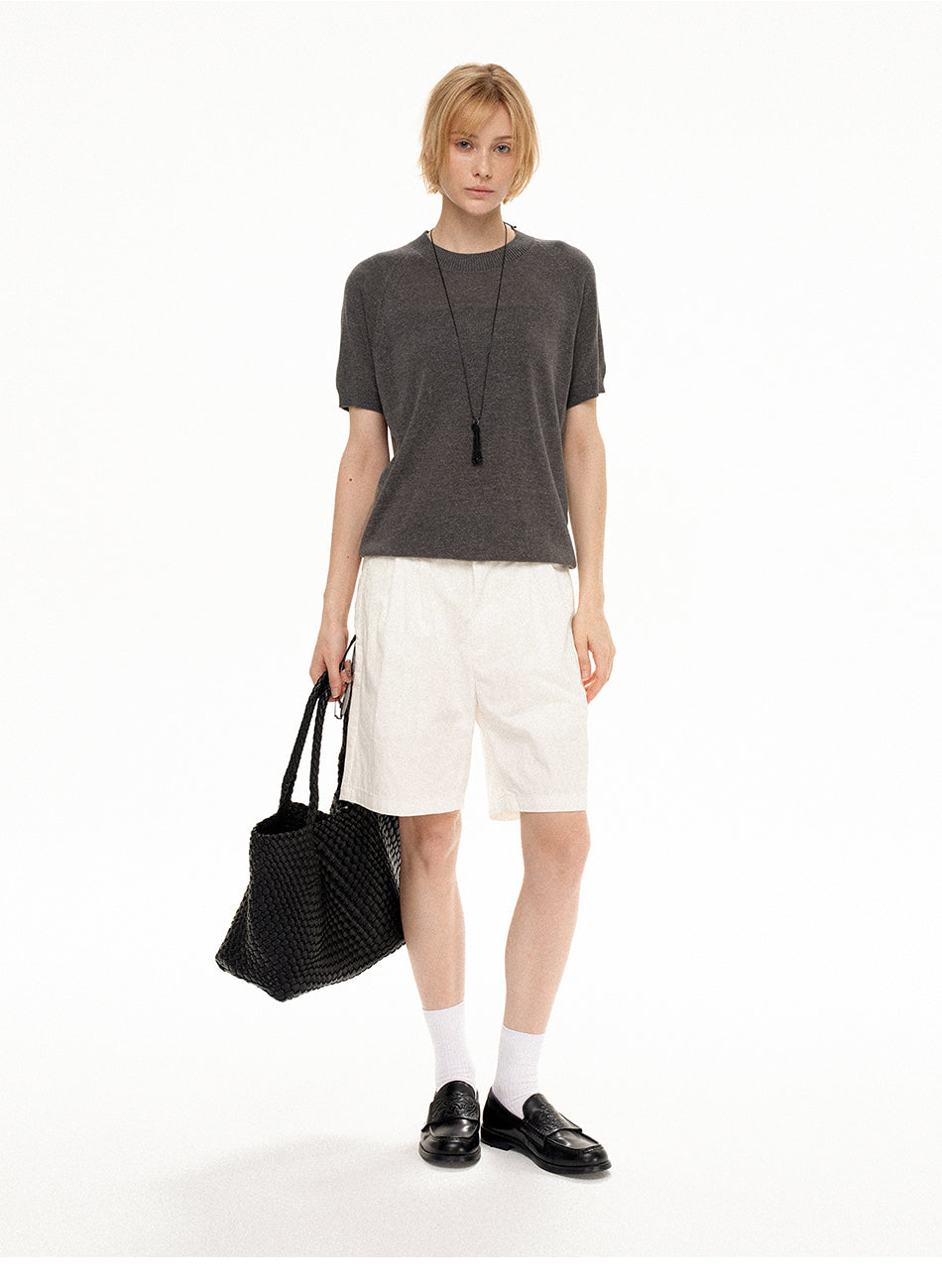 MADWITCH HERITAGE LINEN KNIT TEE #86119