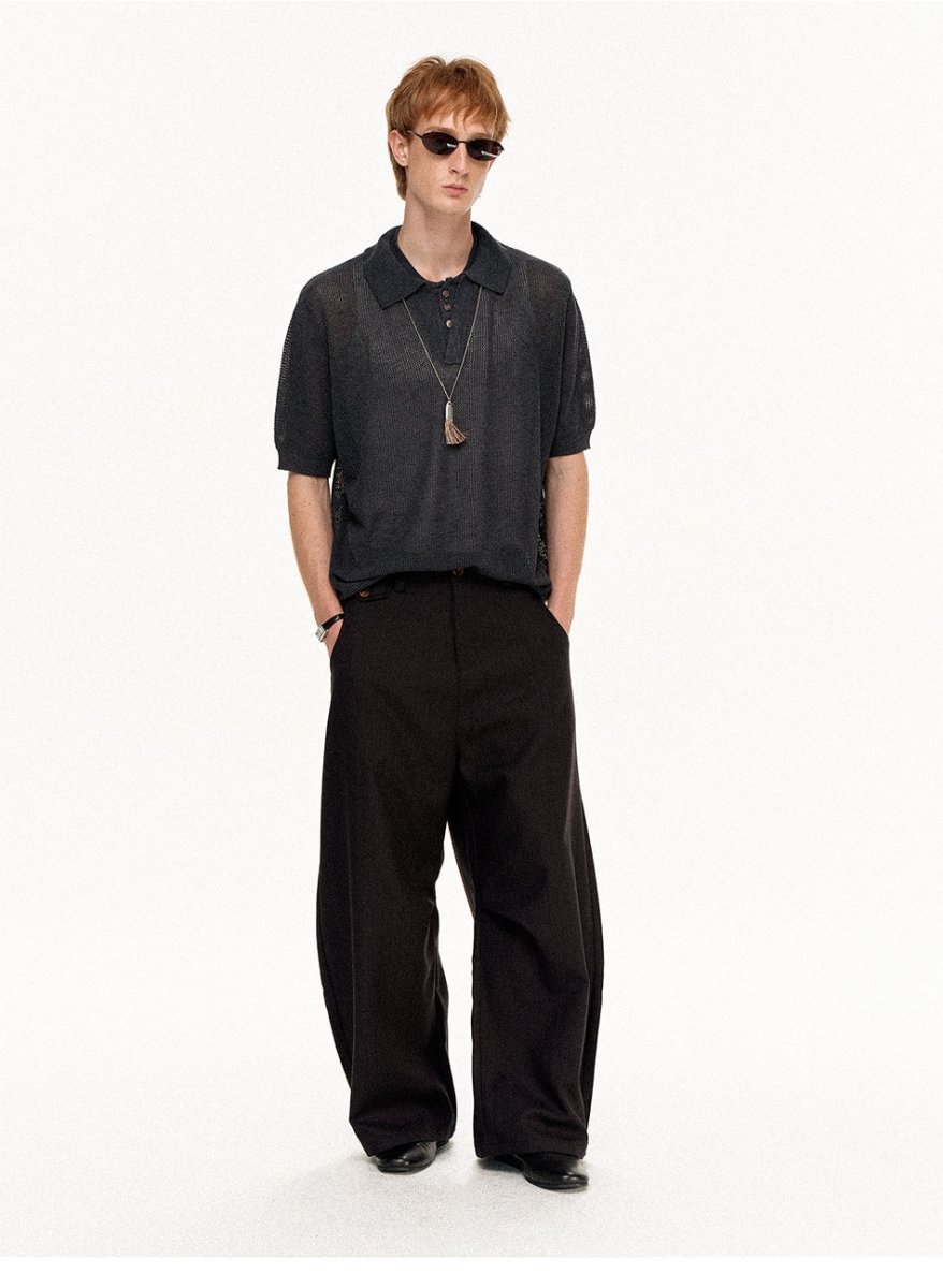 MADWITCH HERITAGE MESH POLO SHIRT AB1172 - MadWitch Store