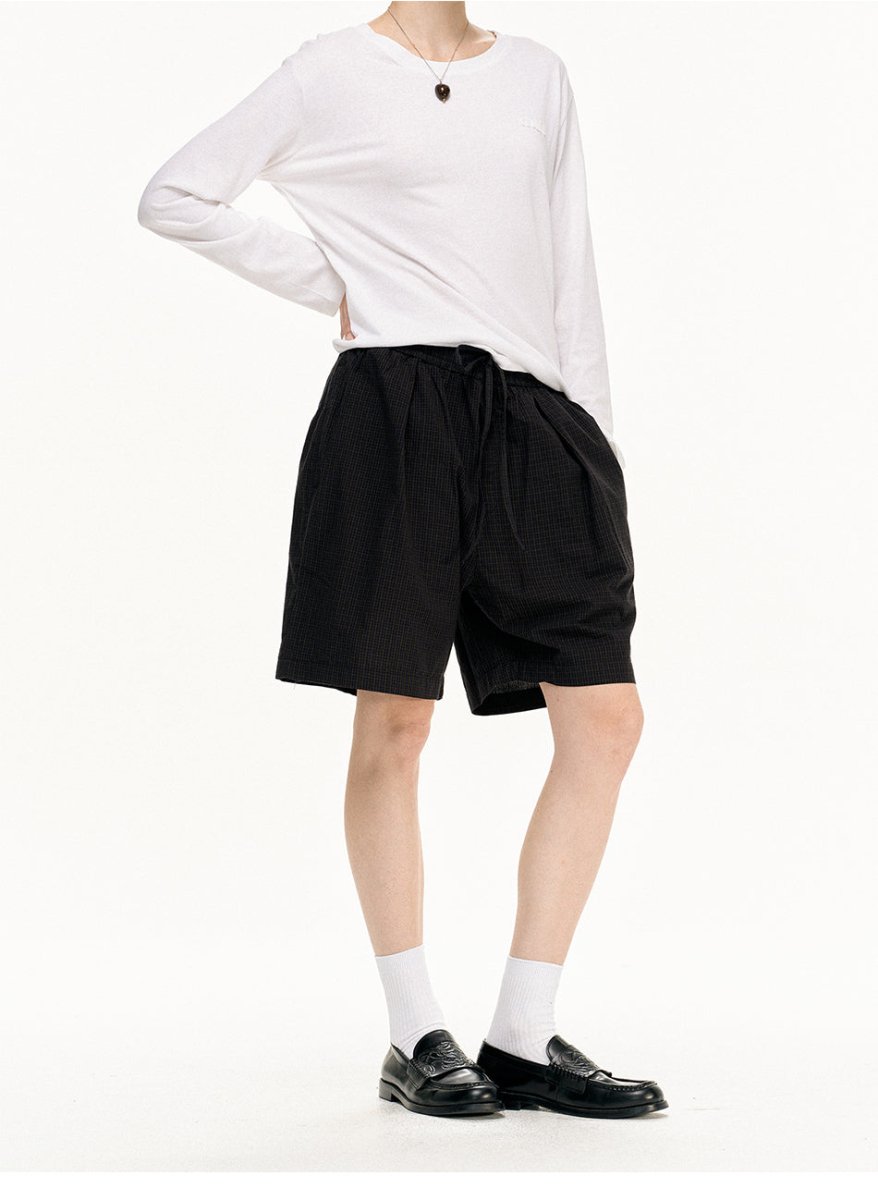 MADWITCH HERITAGE PLAID SHORTS D068 - MadWitch Store
