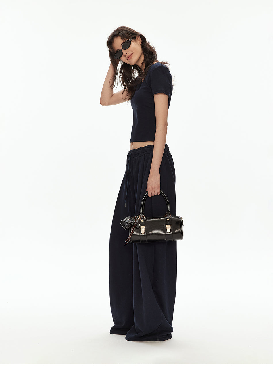 MADWITCH U-NECK CROP TEE #69839
