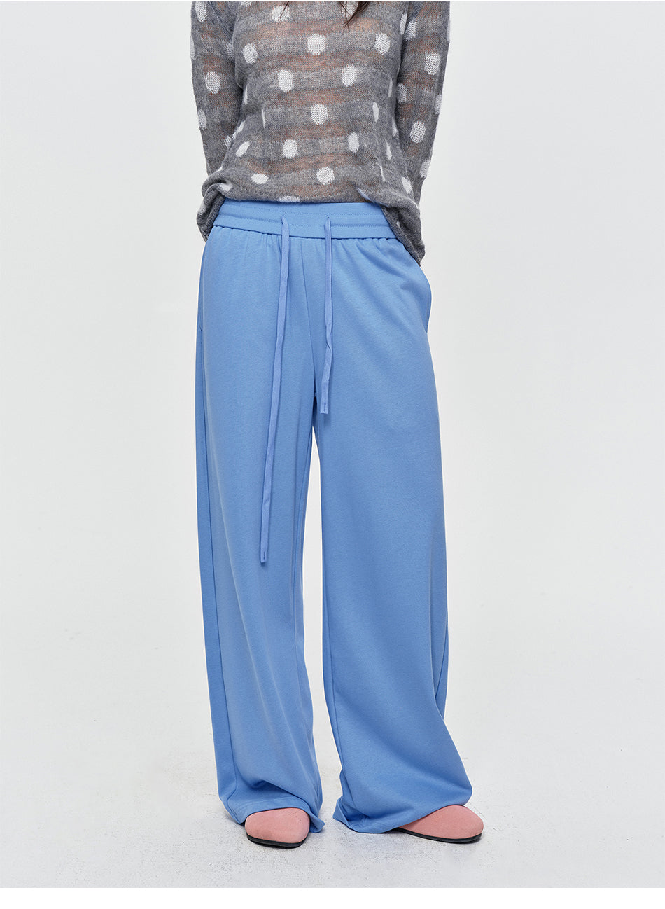 MADWITCH SOLID WIDE-LEG SWEATPANTS #CK61100