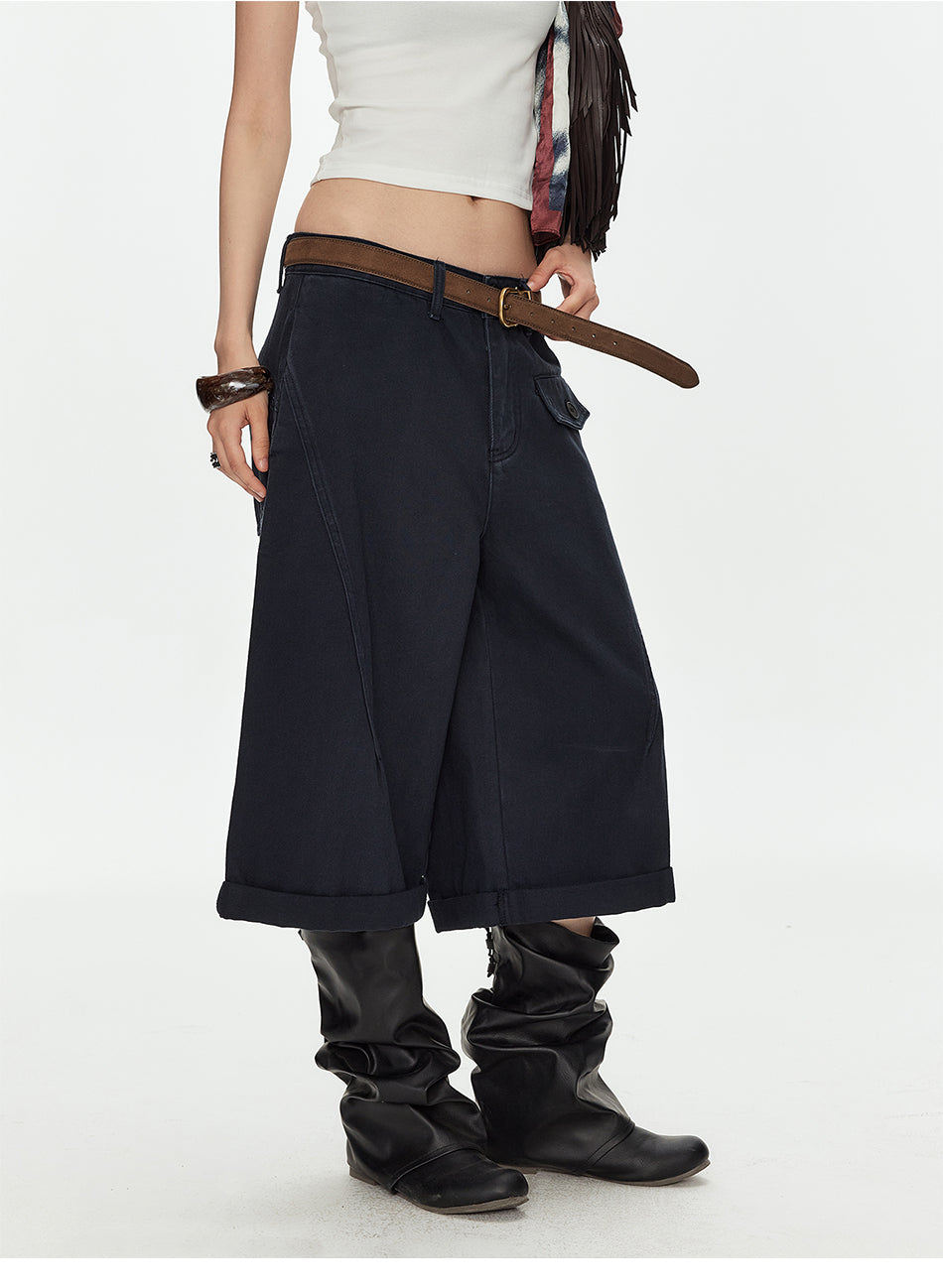 MADWITCH UTILITY CARGO CROP PANTS #WHOA150