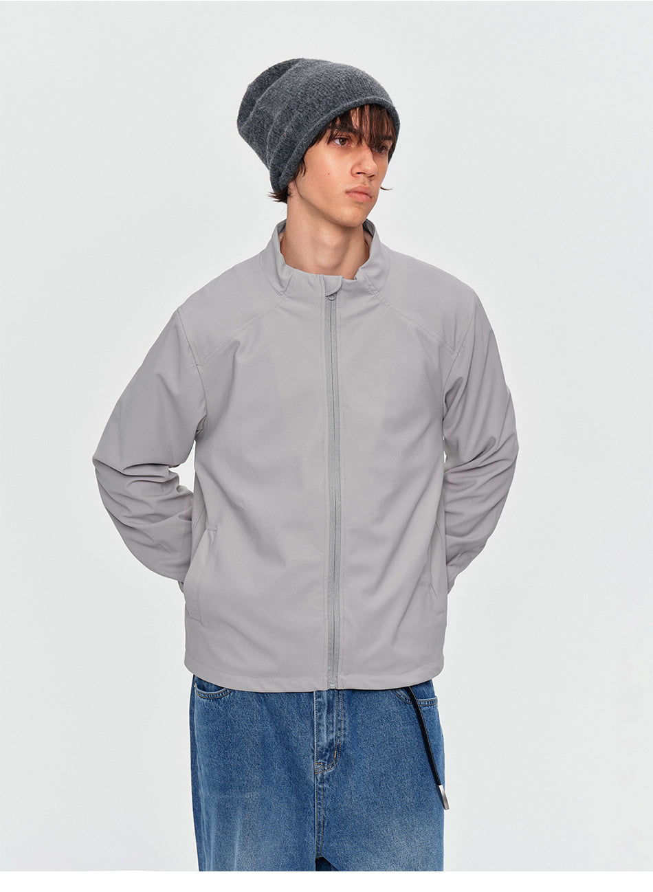 MADWITCH CLEAN-FIT BREATHABLE STAND-COLLAR JACKET #N2133