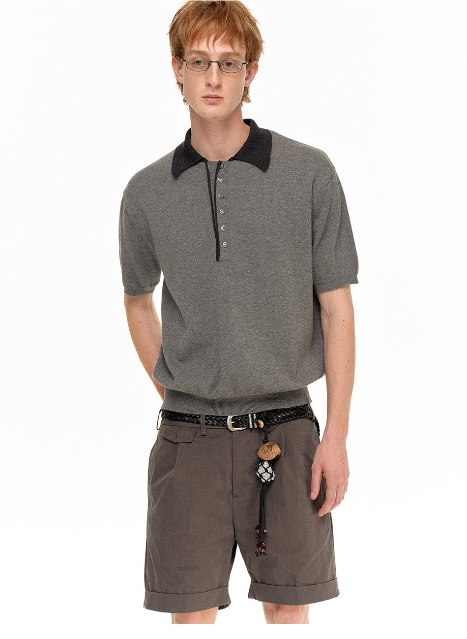 MADWITCH PREMIUM POLO KNIT TEE #991338