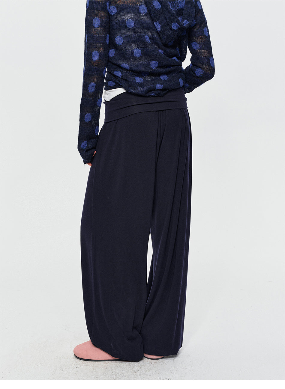 MADWITCH FOLD-OVER HAREM PANTS #C2026353