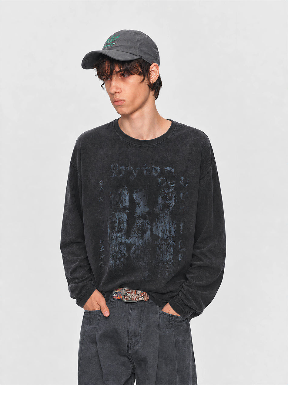 MADWITCH VINTAGE PORTRAIT GRAPHIC TEE #27553