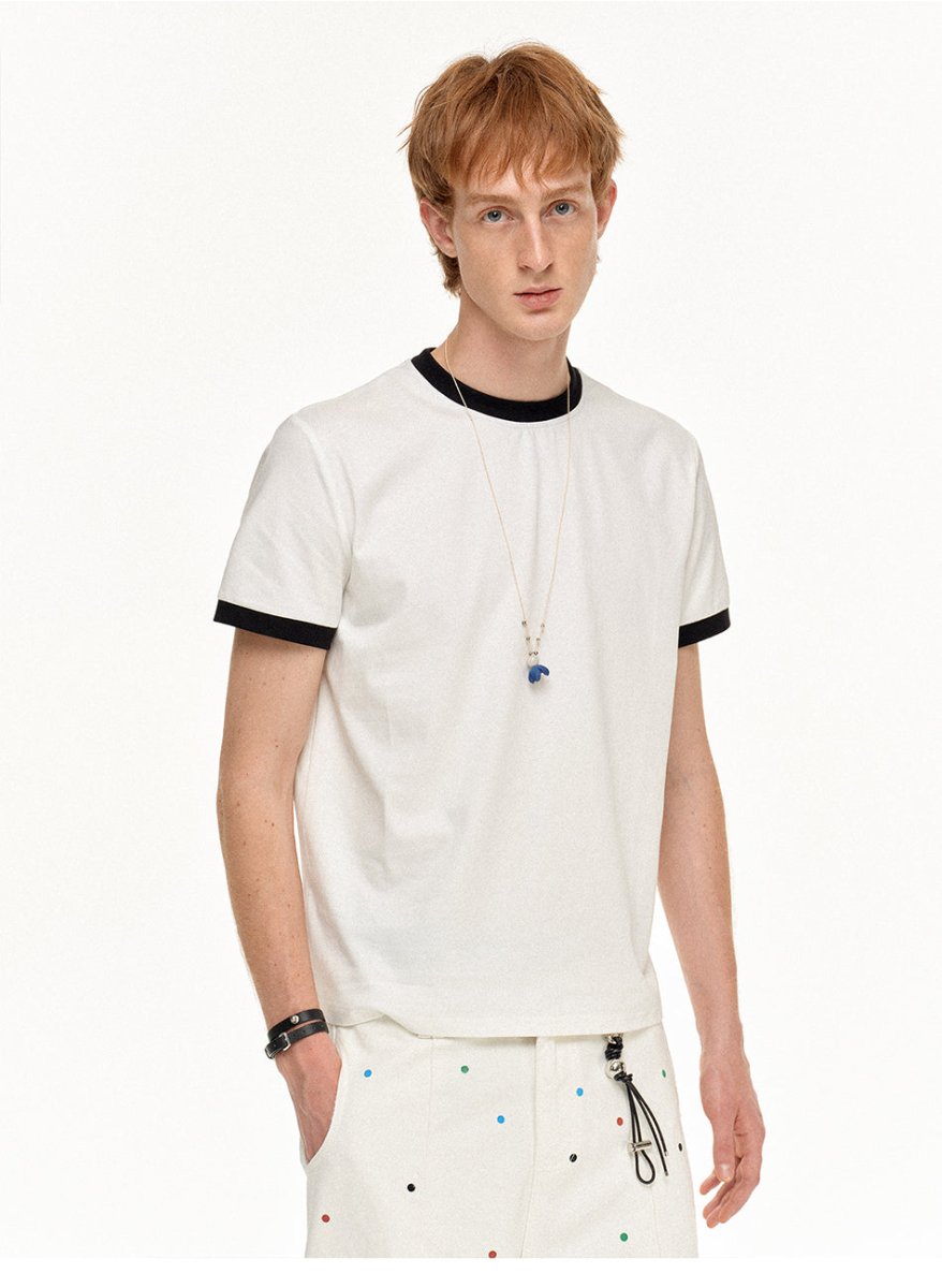MADWITCH VINTAGE PIPING RELAXED TEE RT64 - MadWitch Store