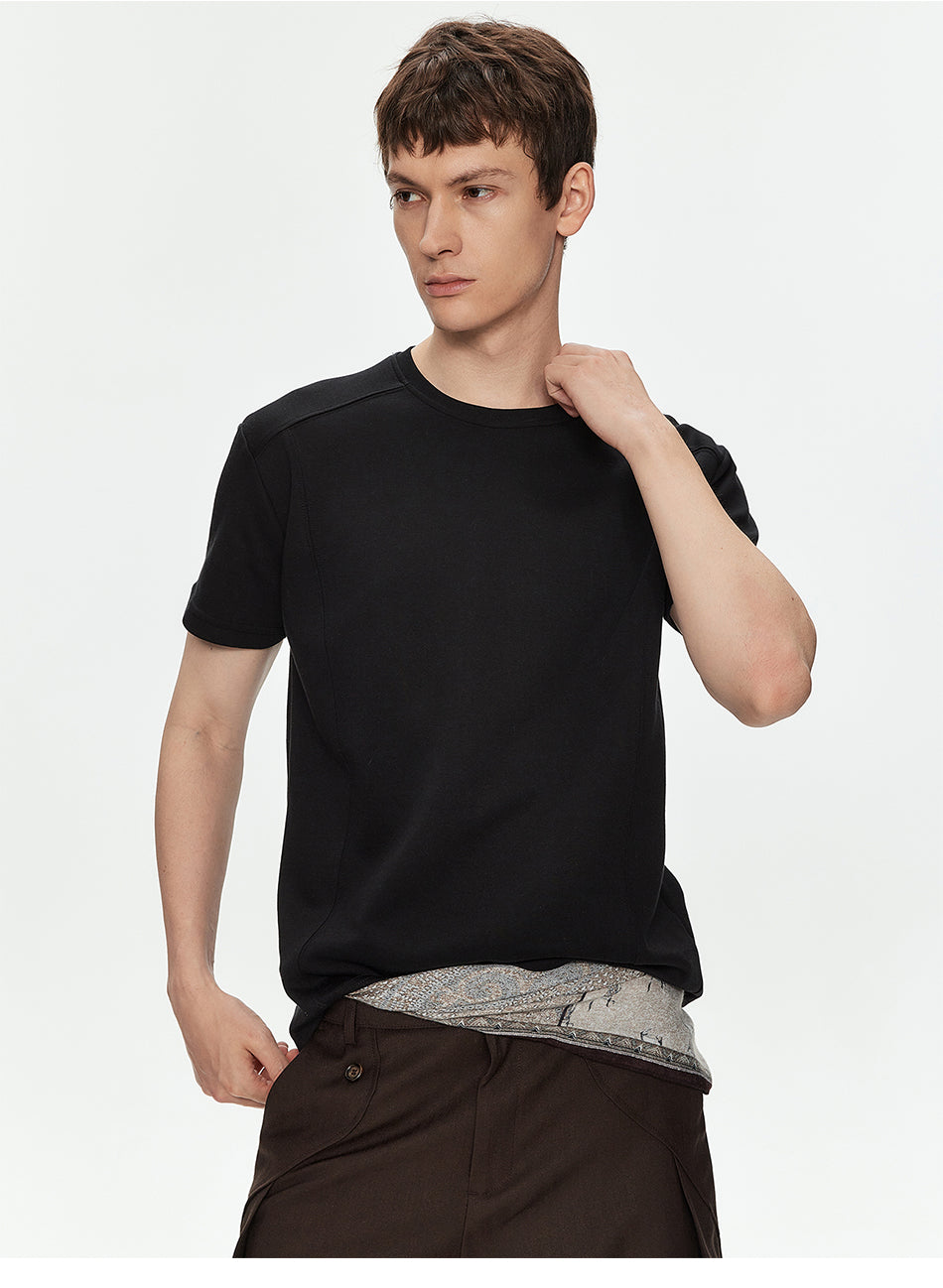 MADWITCH BASIC PANEL TEE #AW26048