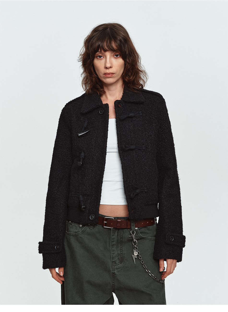 MADWITCH TOGGLE-BUTTON WOOLEN JACKET #CW1372