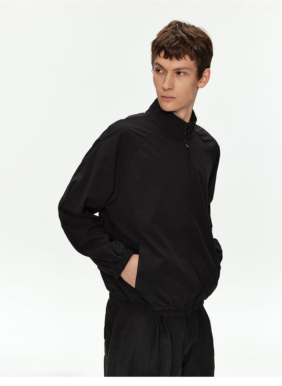 MADWITCH STAND COLLAR RAGLAN JACKET #C2642C26