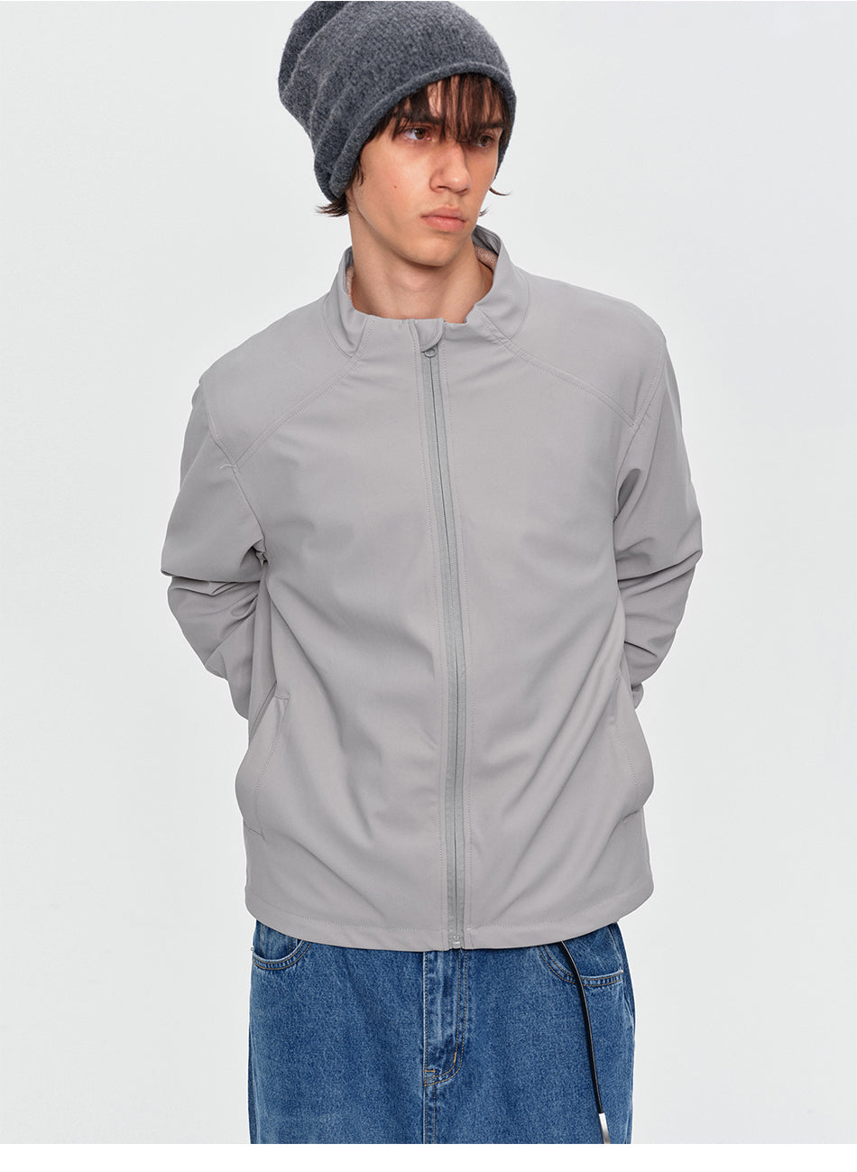 MADWITCH CLEAN-FIT BREATHABLE STAND-COLLAR JACKET #N2133