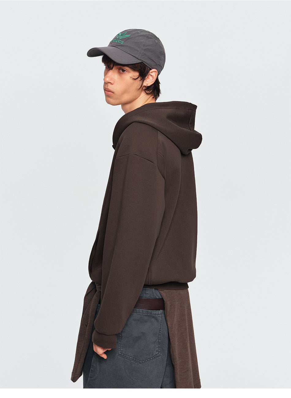MADWITCH LYOCELL CROPPED ZIP HOODIE #2605WY7057