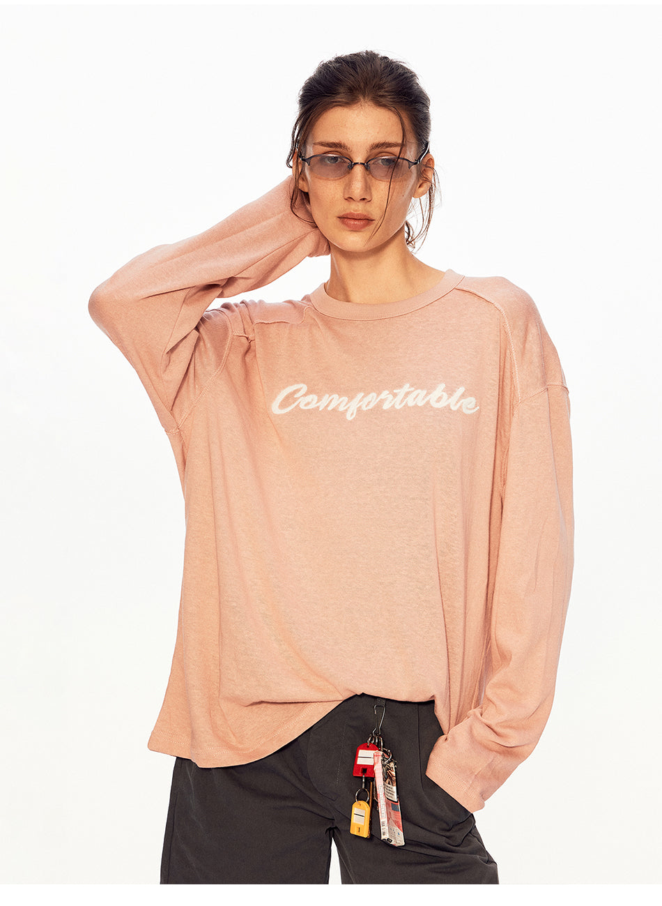 MADWITCH VINTAGE EMBROIDERED LONG TEE #880830