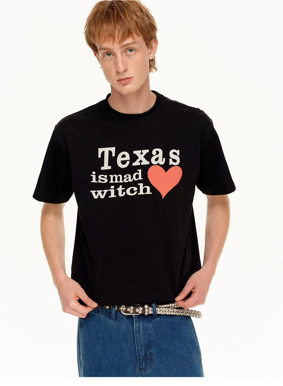 MADWITCH VINTAGE CASUAL TEE #M2002