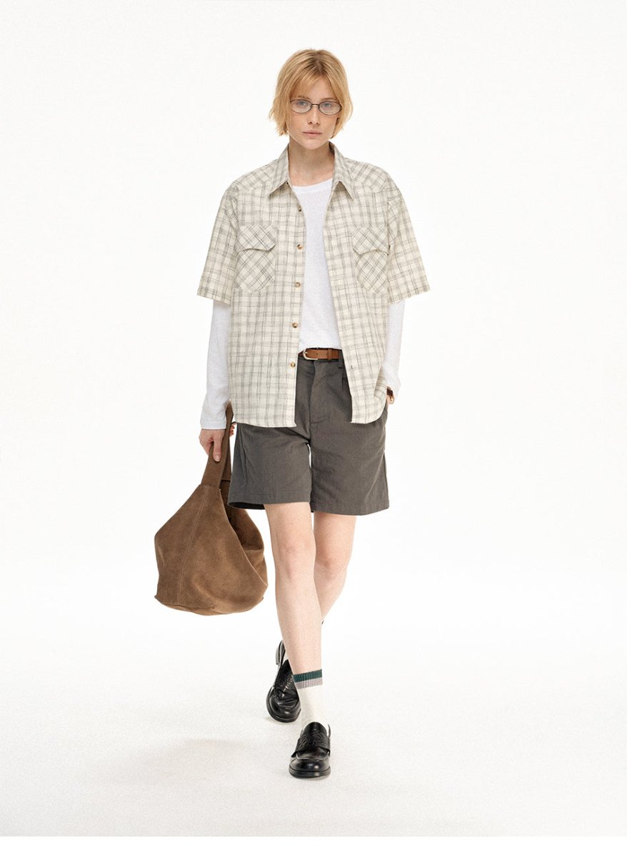 MADWITCH VINTAGE RELAXED SHORTS D065 - MadWitch Store